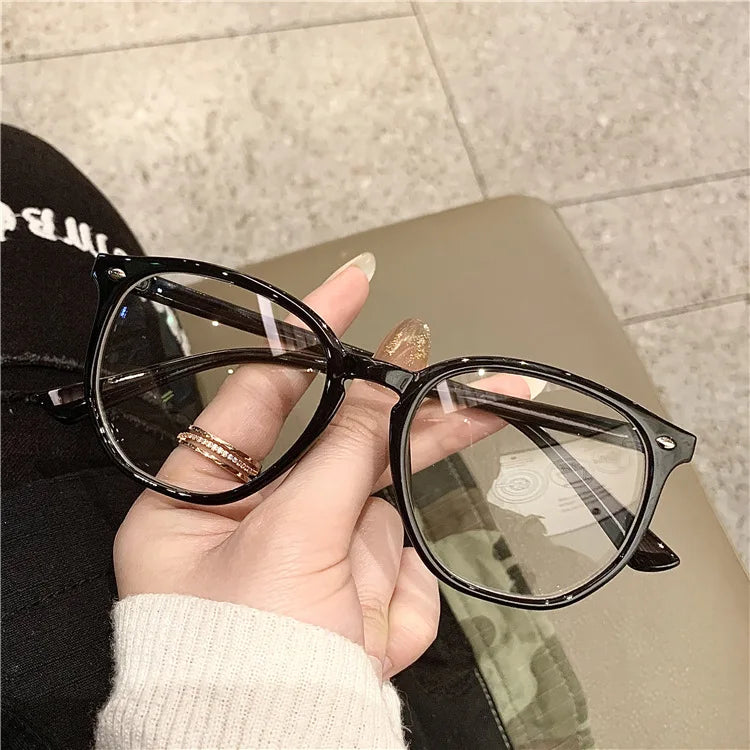 Transparent Computer Glasses Frame Women Men Anti Blue Light polygon square Eyewear Blocking Glasses Optical Spectacle Eyeglass