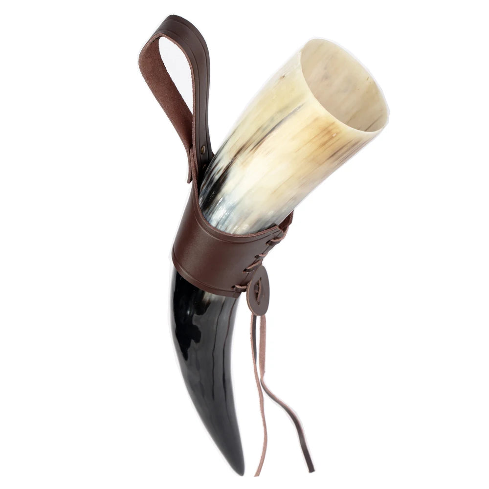 Natural Ox Horn Mug Viking Drinking Beer Tankard Authentic Handmade Beer Cup Viking Horn Mug