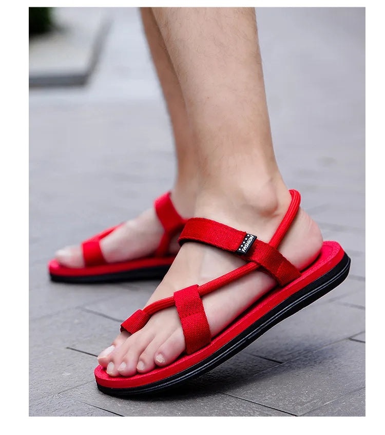 Men/Women Sandals Casual Shoes Lightweight Flip Flops Sandles Solid Color Shoes For Summer Beach Slippers Zapatos Hombre