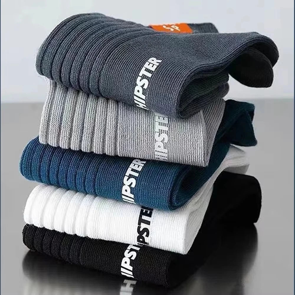 5 Pairs Mens Cotton Ankle Socks Set Low Cut Breathable Soft Comfortable Anti Odor Sweat Absorbing Sport Socks for Summer