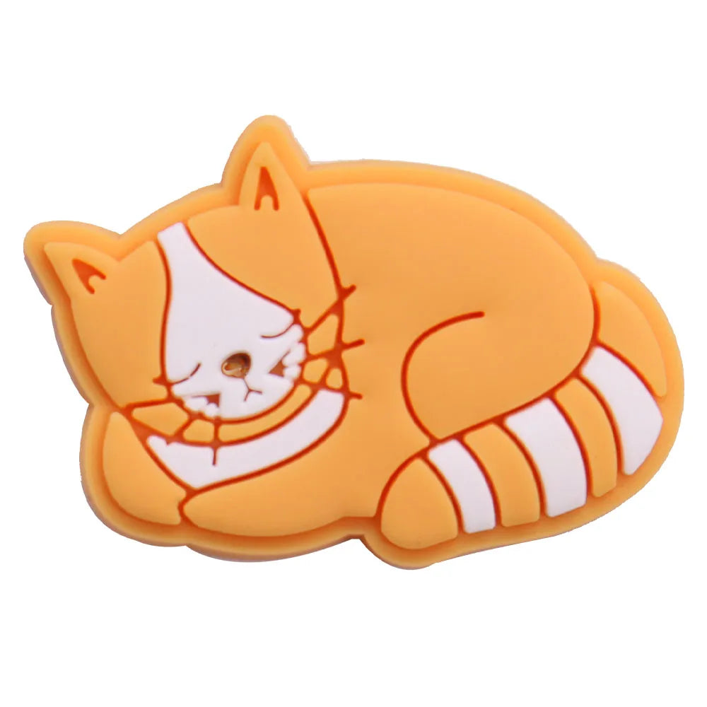 1PCS PVC Kawaii Animal Kinds Of Dog Mom Dad Sandals Shoe Decoration Charms Fit Wristbands Buckle Slipper Accessories Xmas Gifts