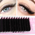 Aguud Soft Natural Matte Black False Eyelash 0.07 L M Curl 8-15mm Mix  Korean PBT Individual Eyelashes  Extension Makeup Cillios