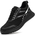 ZLMY New Women Safety Shoes Steel Toe Sneaker Lightweight Work Shoes Puncture Proof Work Safety Boots Woman Men Security Boots