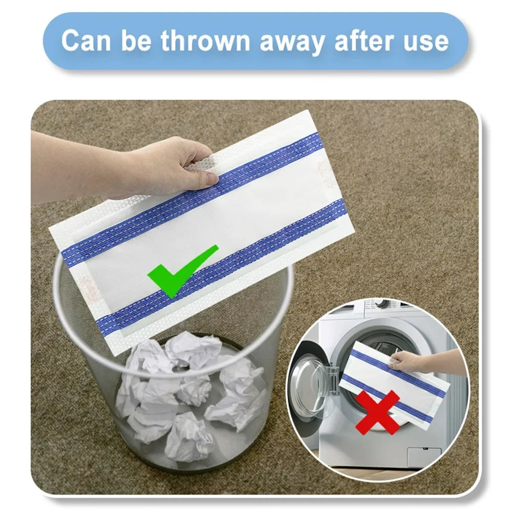 10PCS Disposable Mop Pads Refills Compatible with Swiffer Wet Jet Spray Mop,Wet Dry Use for All Purpose Multi Floor Mop