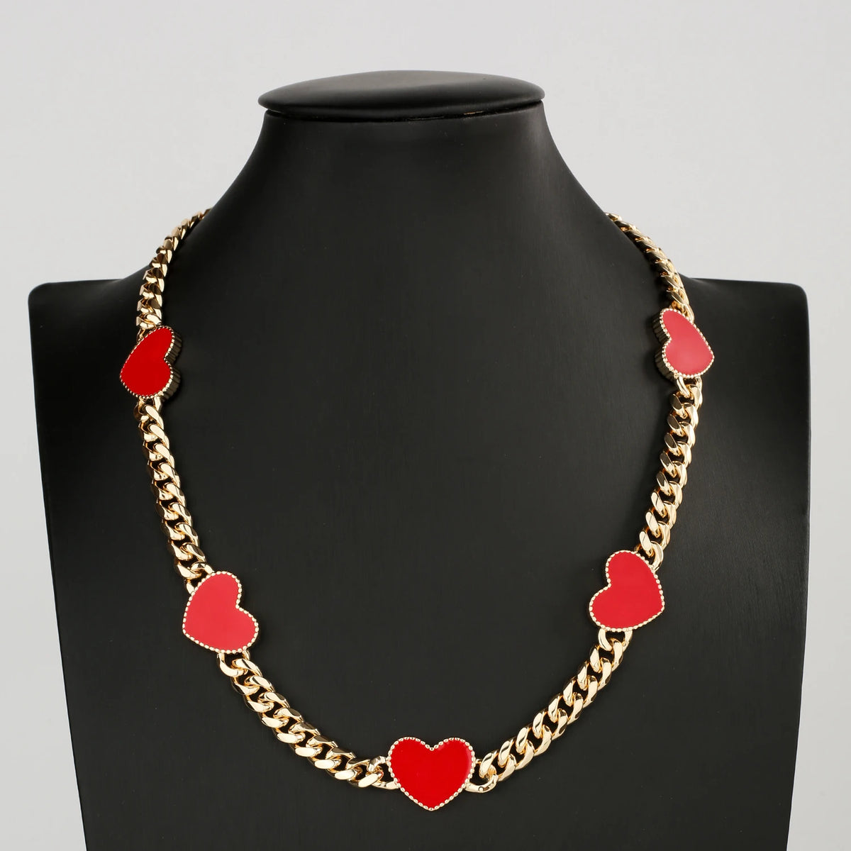Fashionable love necklace 14K brass 8N multi-style heart-shaped necklace for women Christmas birthday New Year romantic gift