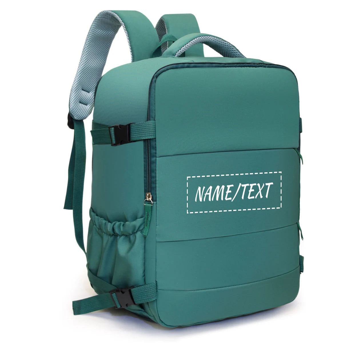 High-end logo custom backpack luggage bag student school bag female business trip computer bag travel backpack exclusive diy