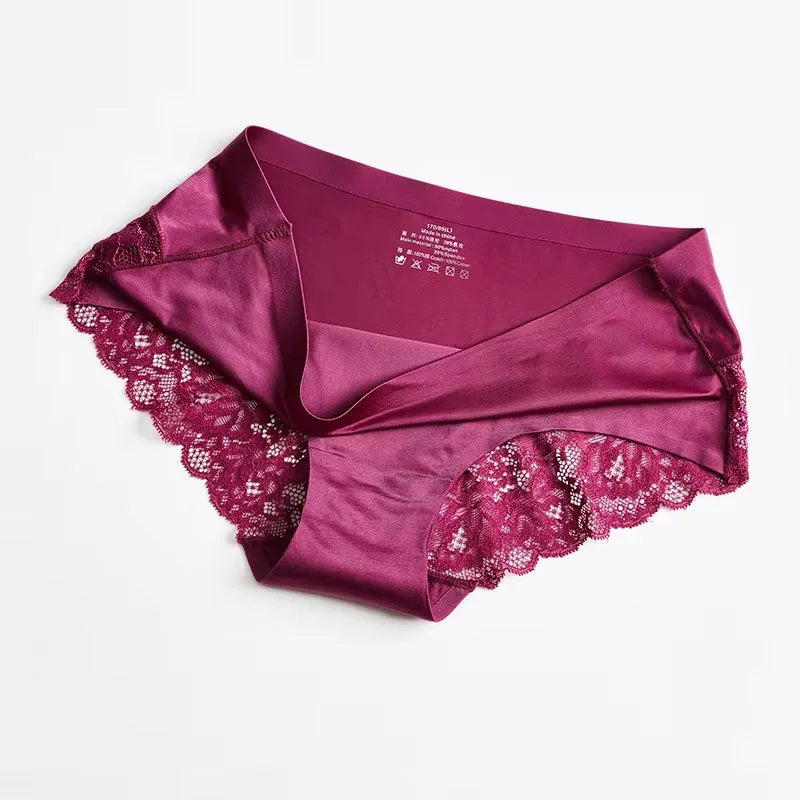 1/5/10Pcs Seamless Women Hollow Out Panties Set Underwear Comfort Lace Briefs Low Rise Female Sport Panty Soft Lady Lingerie