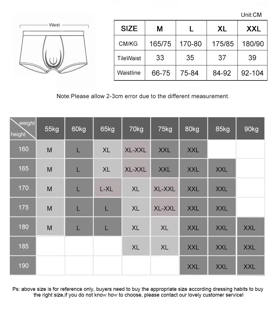 Men's Animal Cartoon Print Aro Pants Youth Fashion Boxer Shorts Cotton Breathable Side Fork Sports Panties Casual Home Sleepwear