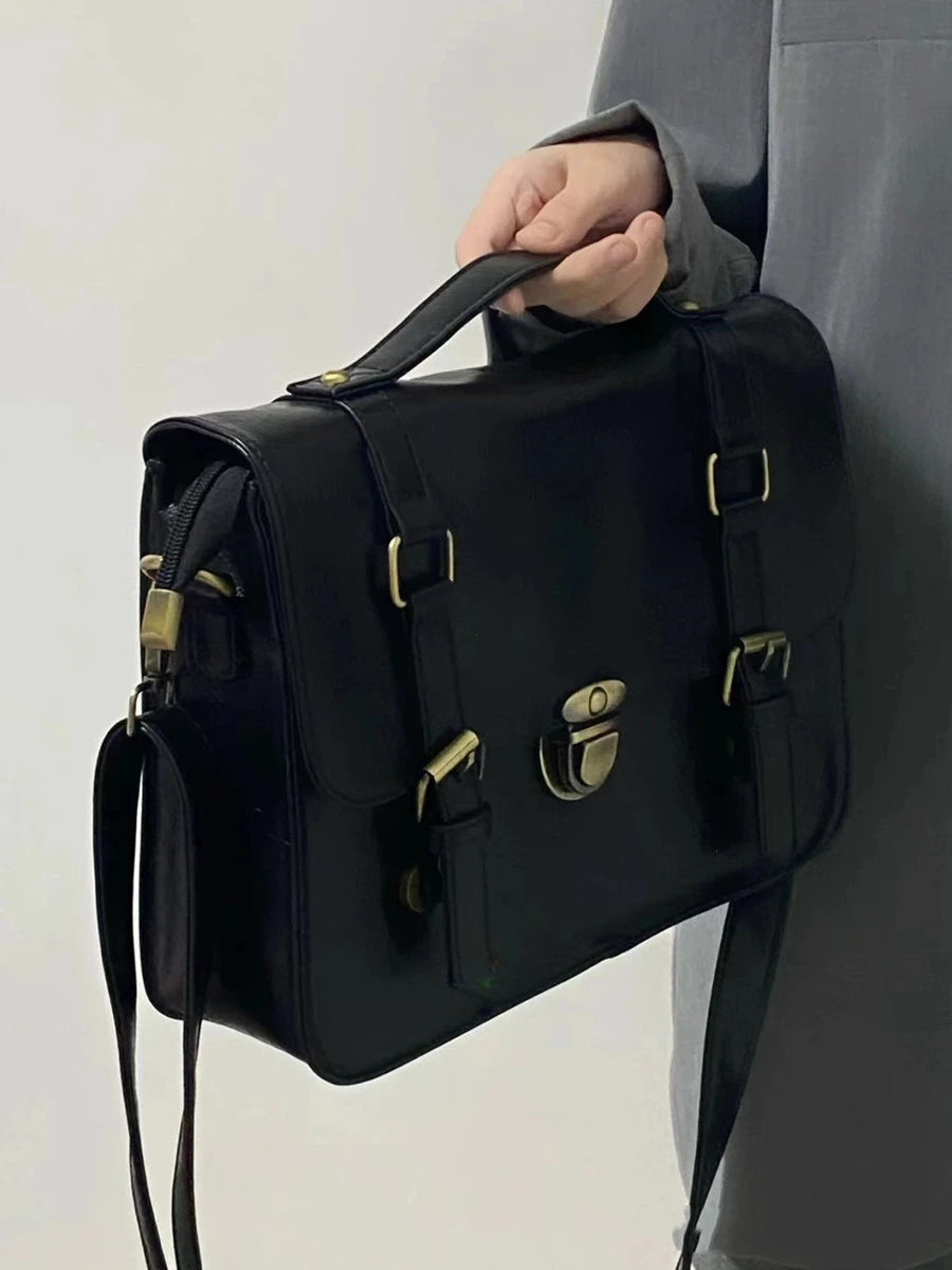 Japanese Students Vintage Women Handbags Crossbody Streetwear Preppy Y2k Fashion Messenger Bag Trendy All Match Casual Backpacks