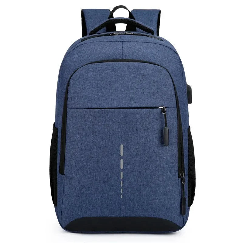 Classic Men Waterproof Backpack USB Charging Casual Travel Backpack Men Large Capacity Travel Laptop Backpack School Bag bolsas