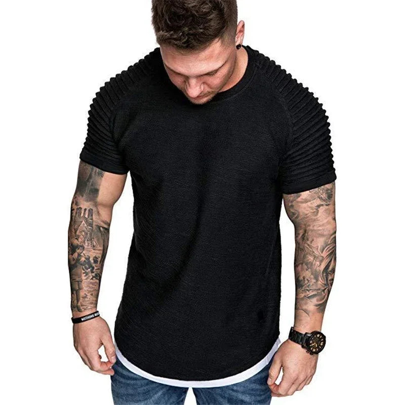 MRMT 2026 Brand New Men's T Shirt Leisure Pure Color Casual Men T-shirt for Male Tshrit Short Sleeve Tops Tees Man T-shirt