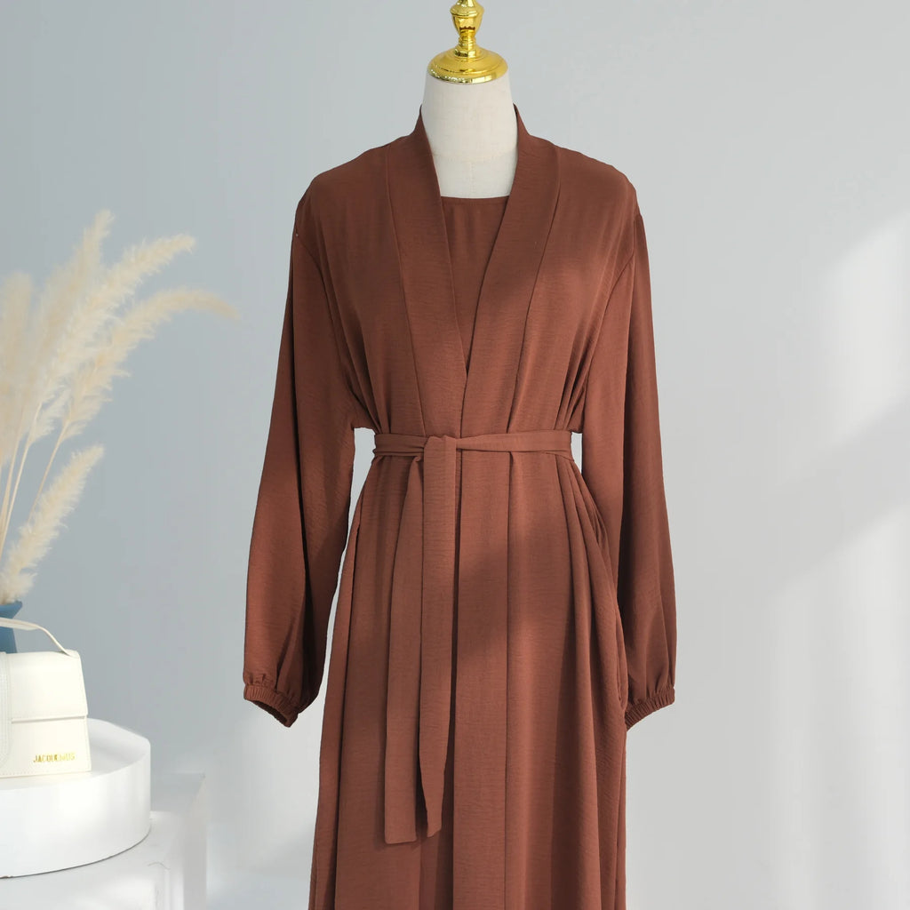 2024 New Muslim Sets for Women Ramadan Prayer Dress Modest Dresses Eid Dubai Abaya Female Islam Clothing Elegant Party Clothes