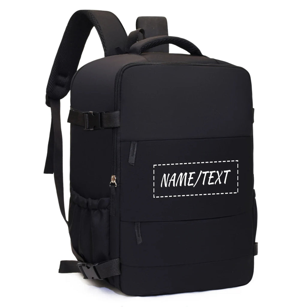 High-end logo custom backpack luggage bag student school bag female business trip computer bag travel backpack exclusive diy