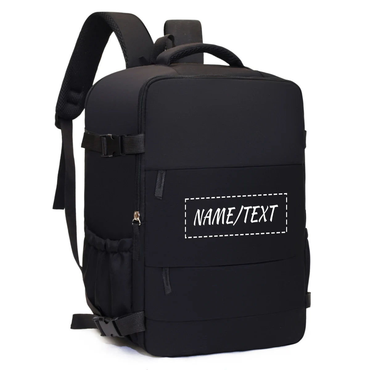 High-end logo custom backpack luggage bag student school bag female business trip computer bag travel backpack exclusive diy