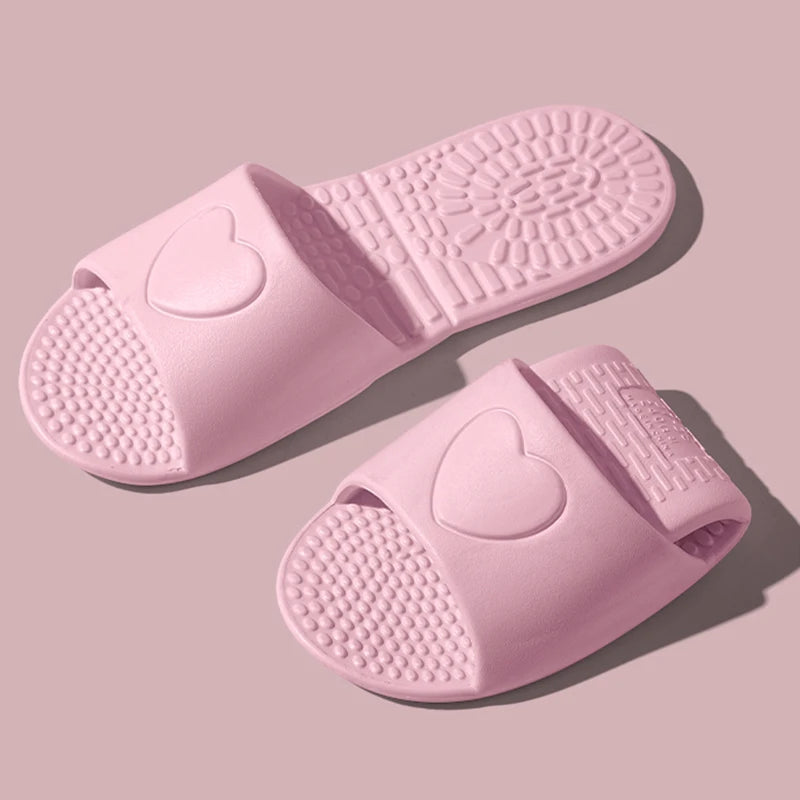 2025 New Ultra Light Non Slip Beach Slippers for Women Soft Sole Massage Home Slides Woman Portable Folding Outdoor Flip Flops