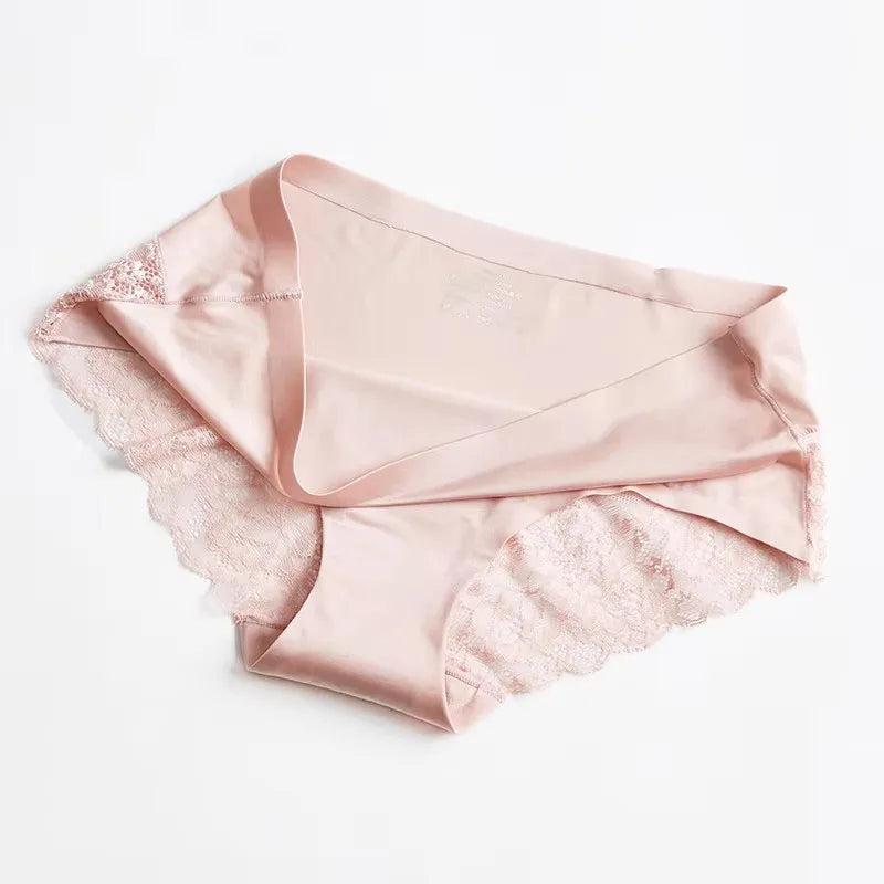 1/5/10Pcs Seamless Women Hollow Out Panties Set Underwear Comfort Lace Briefs Low Rise Female Sport Panty Soft Lady Lingerie