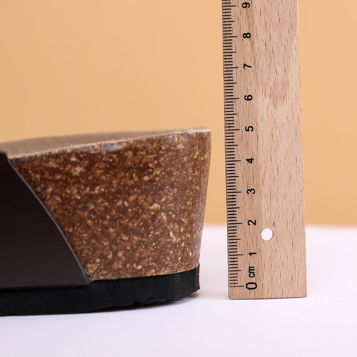 Casual Soft Cork Wedge High Heels Slippers Women Summer Beach Slide Sandals Flip Flop Cross Girl Couple House Outside Shoes