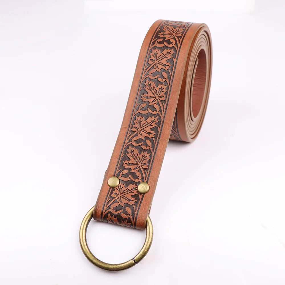 4pcs Renaissance Belts Halloween Medieval Viking Belts Faux Leather Bag Skirt Hiking Cup Holder And Coin Purse Halloween Cosplay
