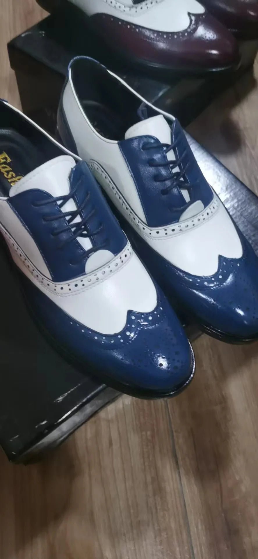 Oxfords Men's Leather Shoes Formal Shoes for Men Brogues Oxfords Male Wedding Party Office Business Shoe Man Zapatos De Hombre