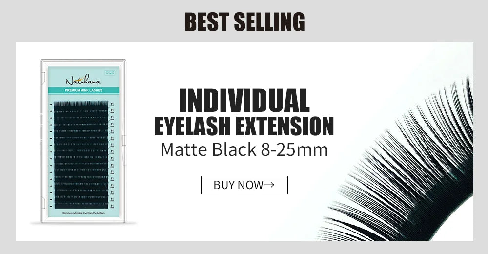 NATUHANA 3pc/lot Eyelash Glue Waterproof Lashes Extensions Adhesive Fast Drying Long Lasting Eye Glue Makeup Tools