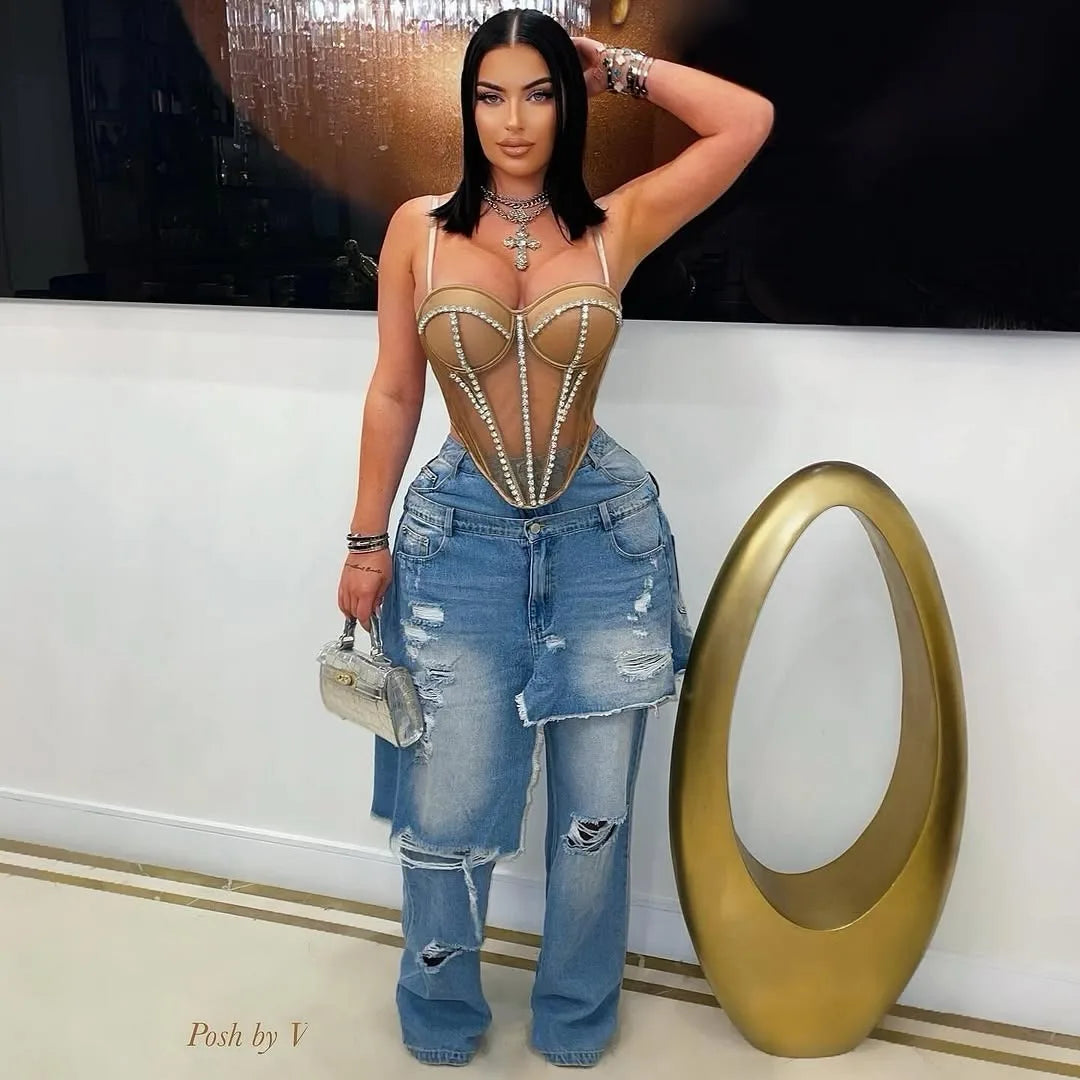 Cargo Pocket Pants High Waist Camouflage Y2K Streetwear 2025 Women Winter Fashion Clothes Trousers Sexy Elegant Baggy Pants