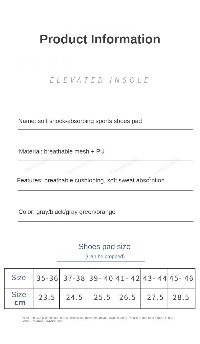 New 4D Massage Insoles Super Soft Sports Shoes Insole for Feet Running Baskets Shoe Sole Arch Support Orthopedic Inserts Unisex