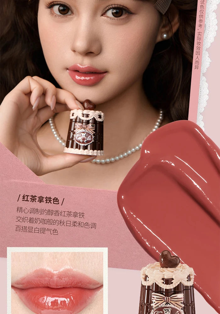 FLOWER KNOWS THE SWEETIE BEAR COLLECTION Coating Lip Jelly SOFT LIP STICK,Hydrating Gloss,Moisturizing Tint,Shine & Glow Finish