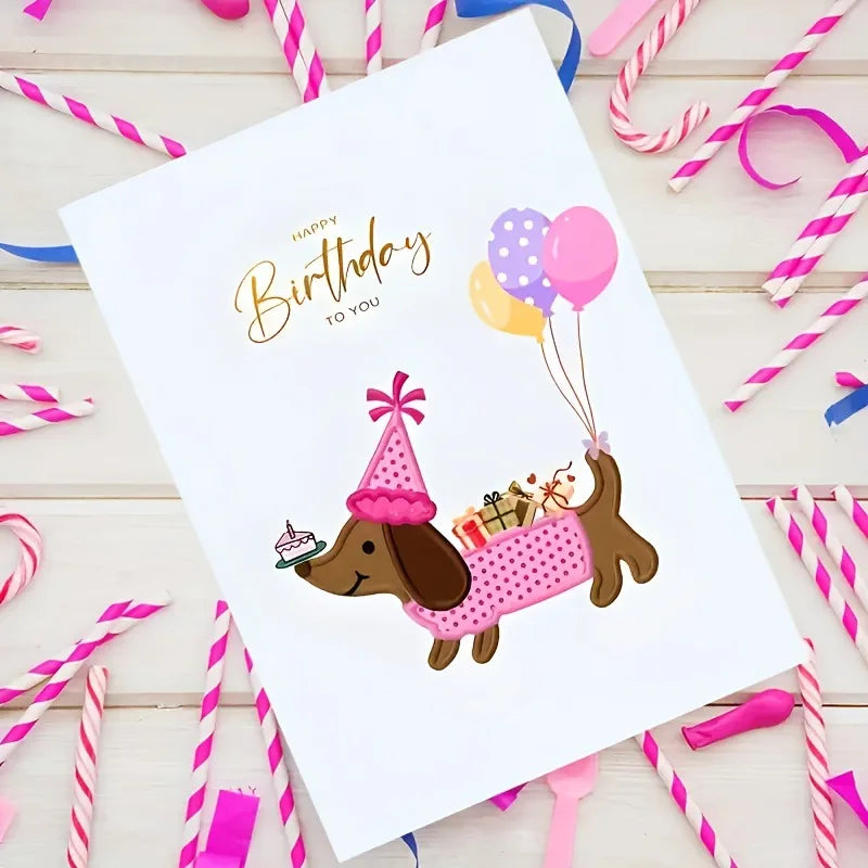 Birthday card with envelope funny text card spoof fun greeting card gift