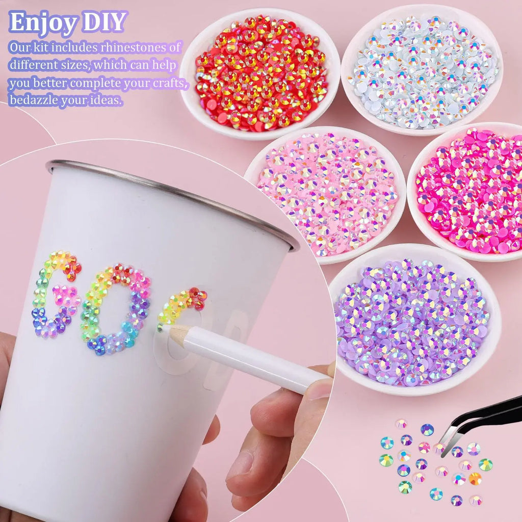 Minimalist Shiny Half-round Rhinestone Nail Art Accessories 3mm Flat-back Resin Nail Rhinestones, DIY Nail Craft Decorations