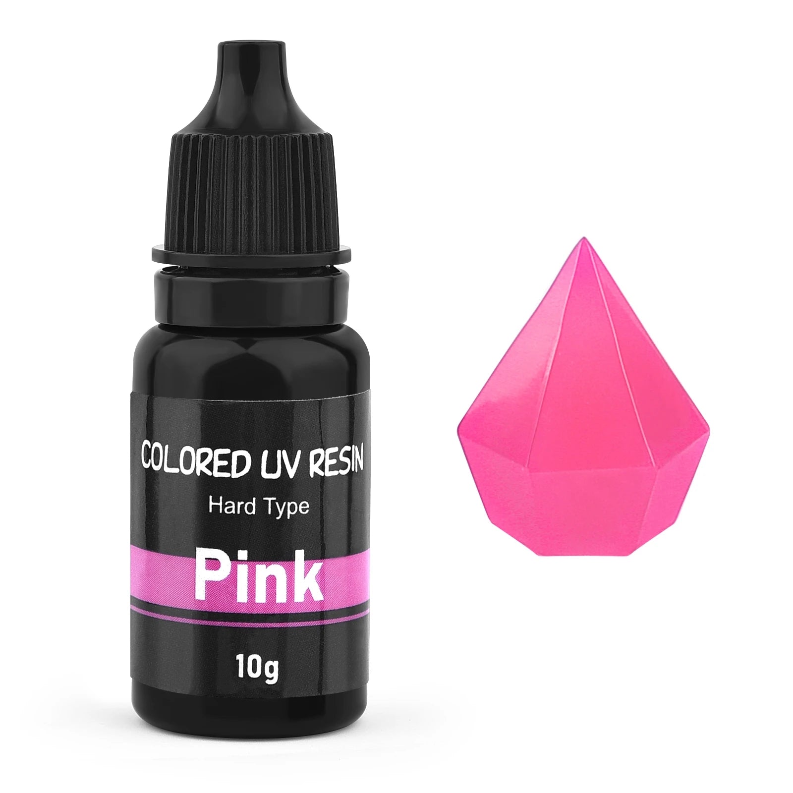 17 Colors UV Resin Glue 10g Color Epoxy Adhesive Ultraviolet Curing  Sunlight Activated Hard Quick Drying For Jewelry Resin Glue