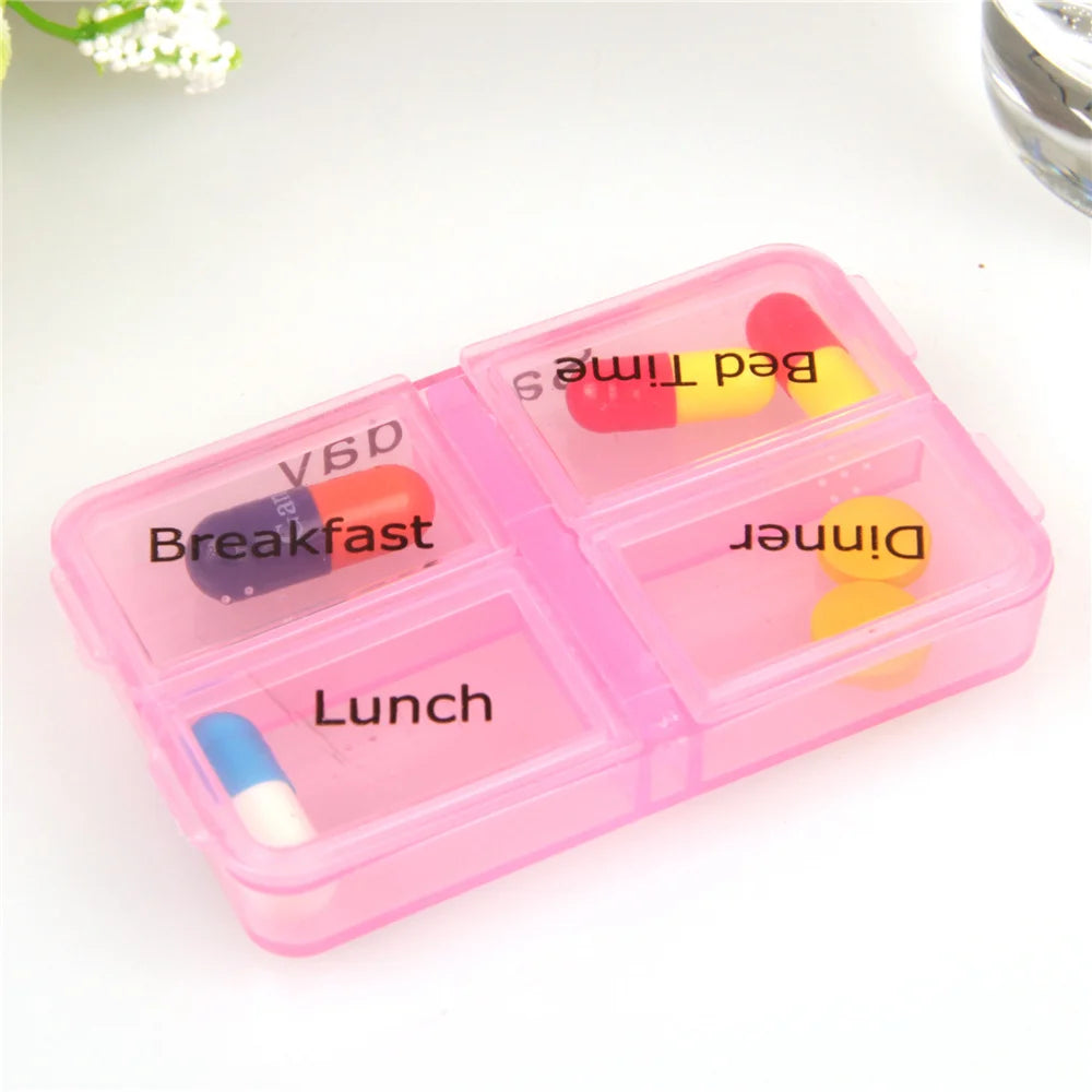 28 Compartment Plastic Medicine Box Drawer Style Organizer for Home Health Care Storage medicine organizer shelf