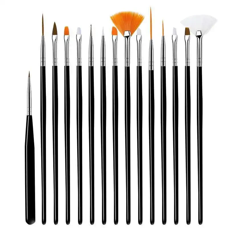 15Pcs/Set Fondant Cake Painting Brush Icing Pastry Brushes Cake Decorating Tools Baking Accessories Fondant Cake Carving Pen