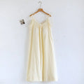 100% Cotton Sleeping Skirt Large Loose Home Skirt with chest cushion Summer Women's Sleeping Skirt Girl's Nightgown