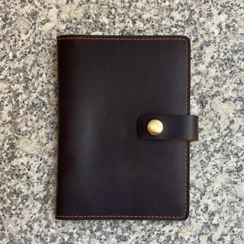 Luxury Handmade Travel Passport Holder Men Top Cow Leather Case for Passport Travel Wallet Oragnizer Vintage Hasp Paspoort Cover