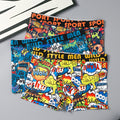 3 PCS Men's Straight-Front Underwear - Printed Design - Comfortable, Fashionable, Trendy - Men's Underwear Set
