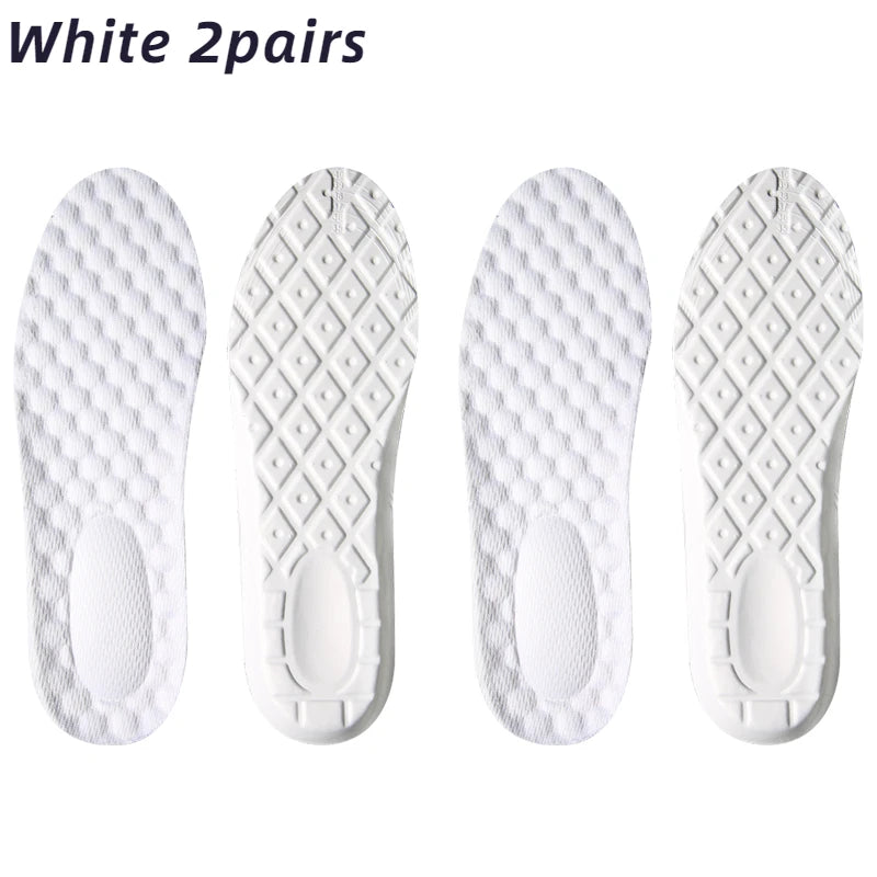 Latex Memory Foam Insoles for Sports Soft Foot Support Shoe Pads High Elastic Orthopedic Sport Insole Feet Care Insert Cushion
