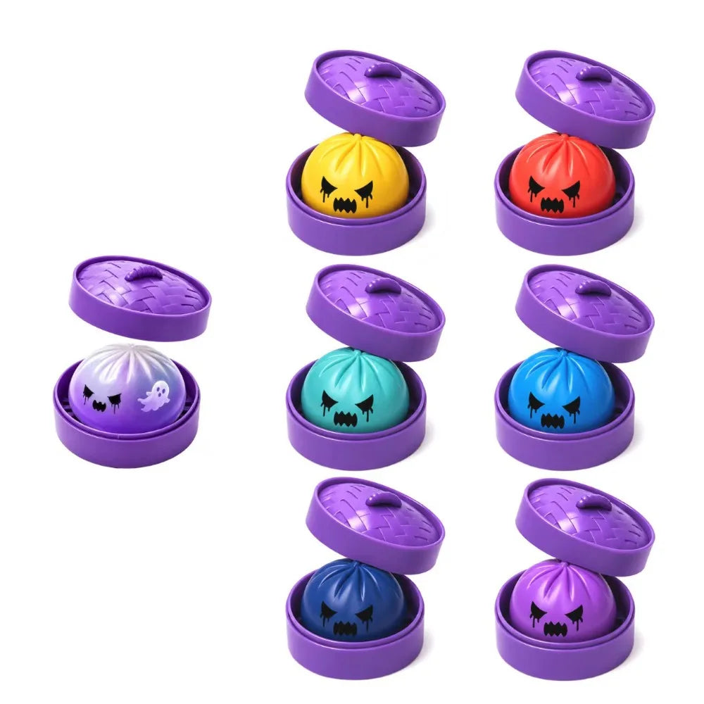 Halloween Ghosts Relieve Stress Money Sparkling Shark Dumplings Soft Relaxation Slow Elastic Steamed Buns Festival Gift