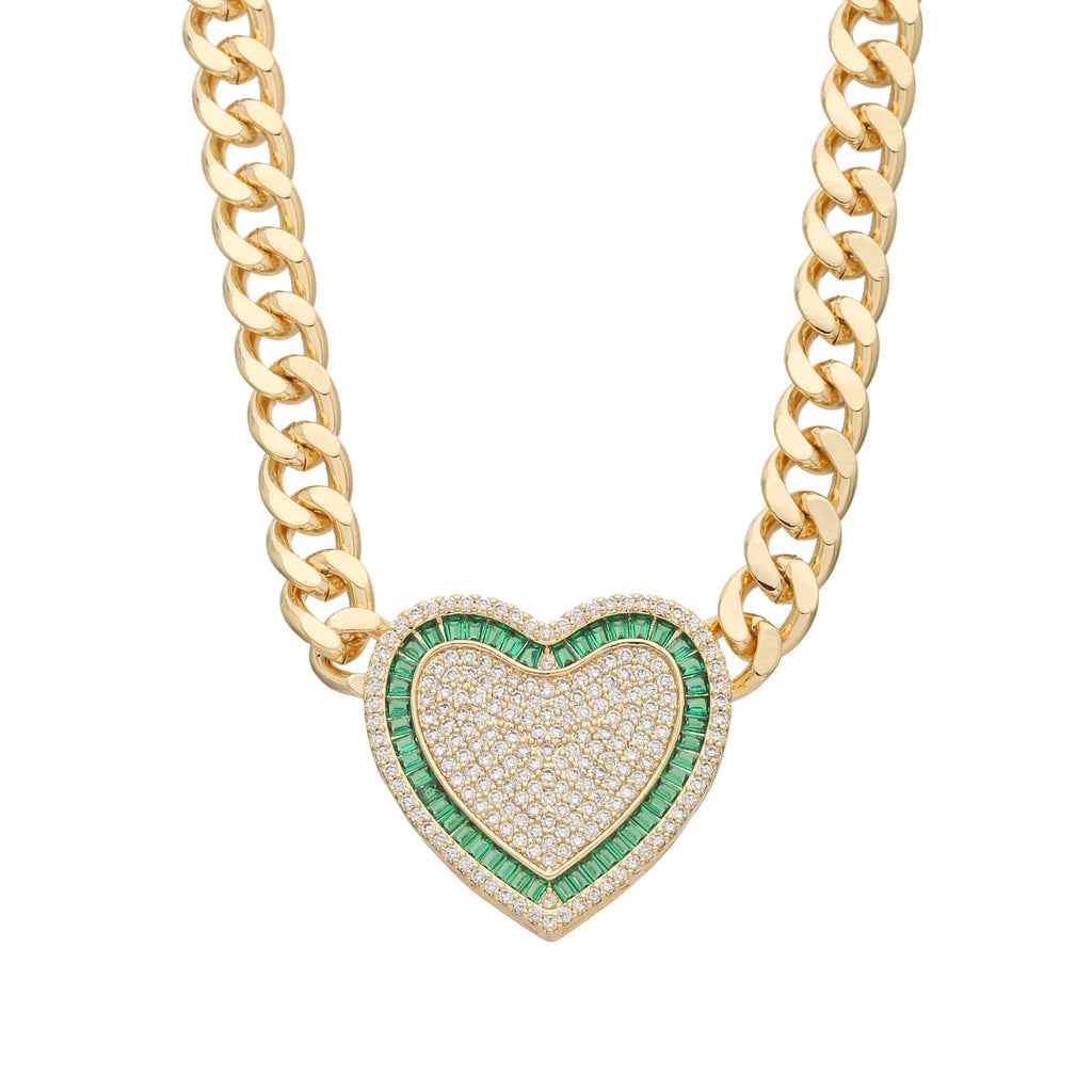 Fashionable love necklace 14K brass 8N multi-style heart-shaped necklace for women Christmas birthday New Year romantic gift