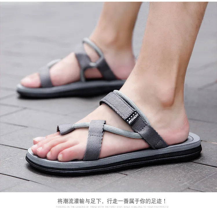 Men/Women Sandals Casual Shoes Lightweight Flip Flops Sandles Solid Color Shoes For Summer Beach Slippers Zapatos Hombre