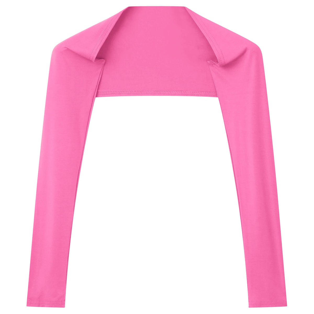 Men Open Front Half Crop Top Solid Long Sleeve Cardigan Bolero Shrug Tops Muscle Arm Sleeves Workout Sports Gym Tops Clubwear