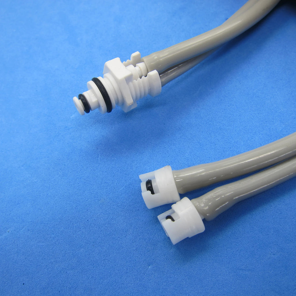 Universal NIBP Cuff Air Hose Connector Adapter Tracheal Double Way Connector Compatible Protocol Blood Pressure Cuff Connector