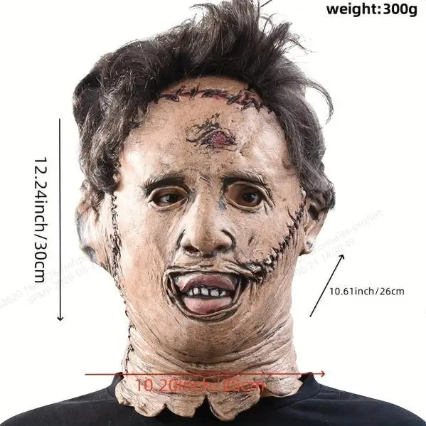 Halloween Horror Fancy Dress Party Cosplay Latex Masks Texas Chainsaw Massacre Leatherface Mask Halloween Party