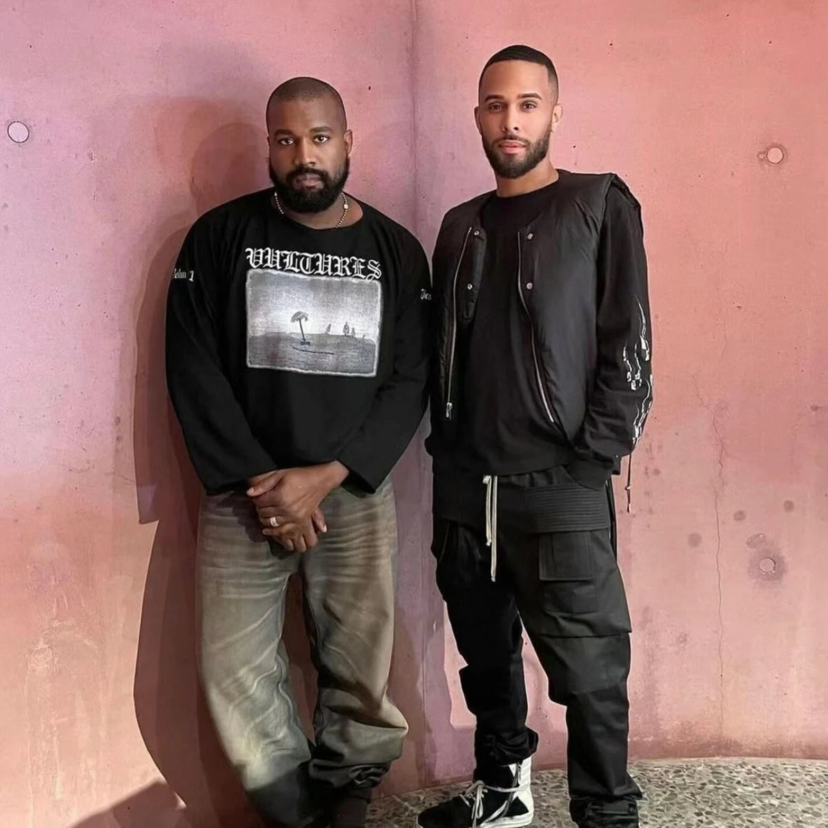 Yao Fashion Kanye DONDA Streetwear Tops Long Sleeve Tee Men Clothing Oversize Casual Sanskrit Graphics Loose T Shirt For Men