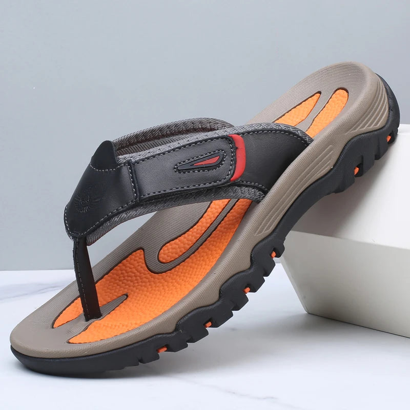 Beach Shoes for Man Fashion Outdoor Men Sandals Flip Flops Anti Slip Breathable Sneakers Men Sports Shoe 2025 New Arrival Summer