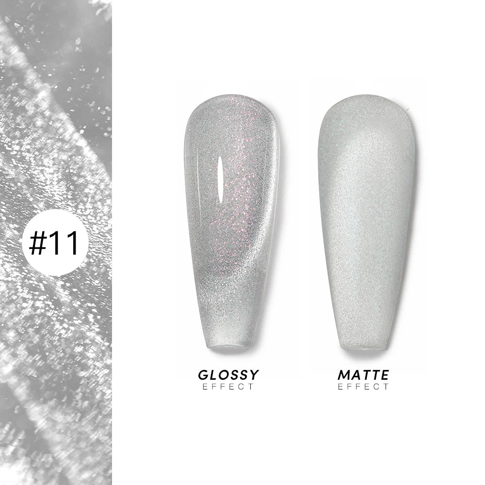 AS 15ml Cat Magnetic Gel Nail Polish Cat Eye Glitter Effect Semi Permanent 36 Colors  Soak Off UV Gel Varnish Manicure Nail Art