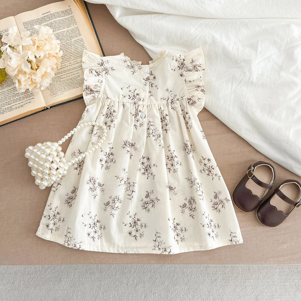 0-7Yrs Toddler Sister Dress Newborn Baby Girl Lace Romper Ruffle Sleeveless Jumpsuit Infant Onepiece Spring Summer Baby Clothes