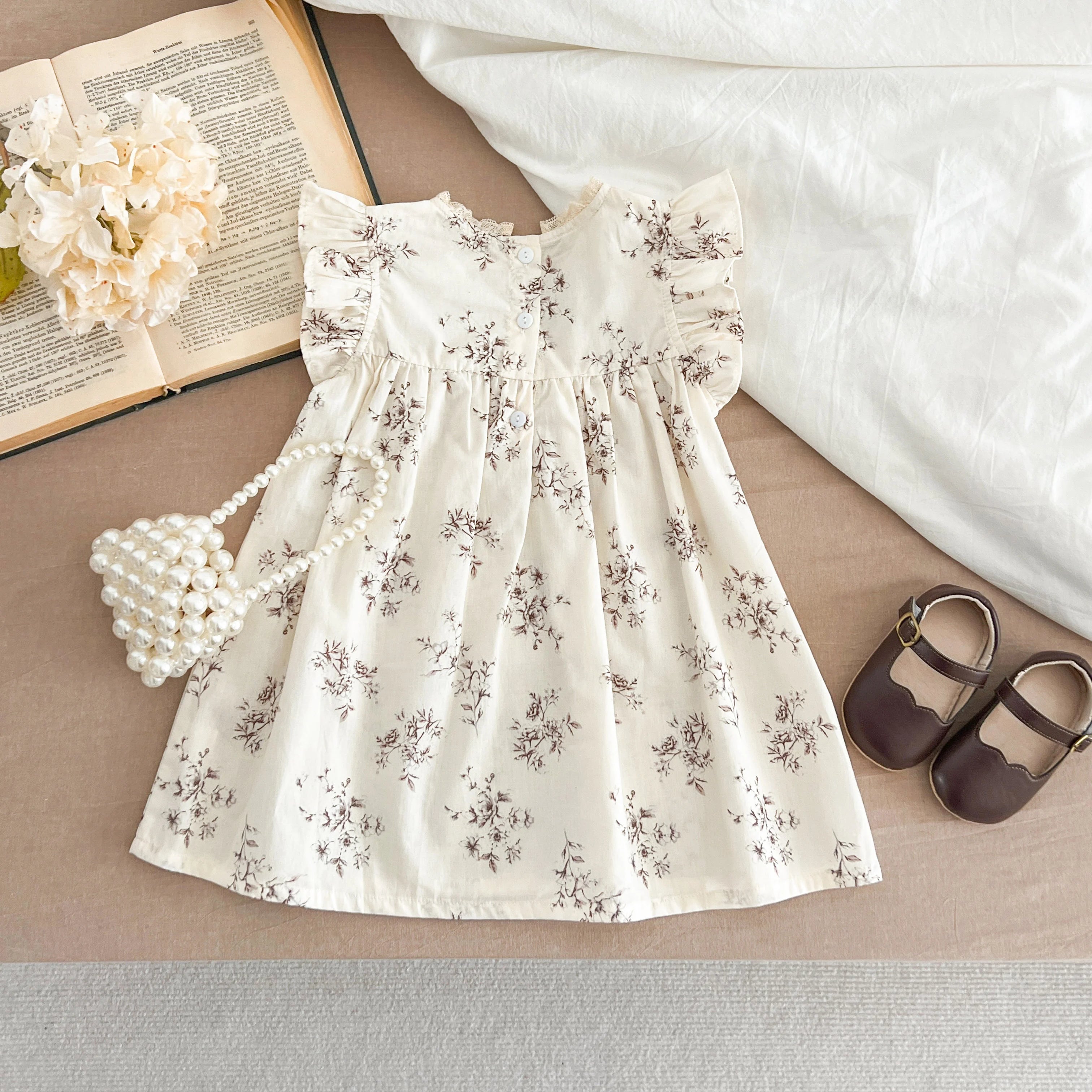 0-7Yrs Toddler Sister Dress Newborn Baby Girl Lace Romper Ruffle Sleeveless Jumpsuit Infant Onepiece Spring Summer Baby Clothes