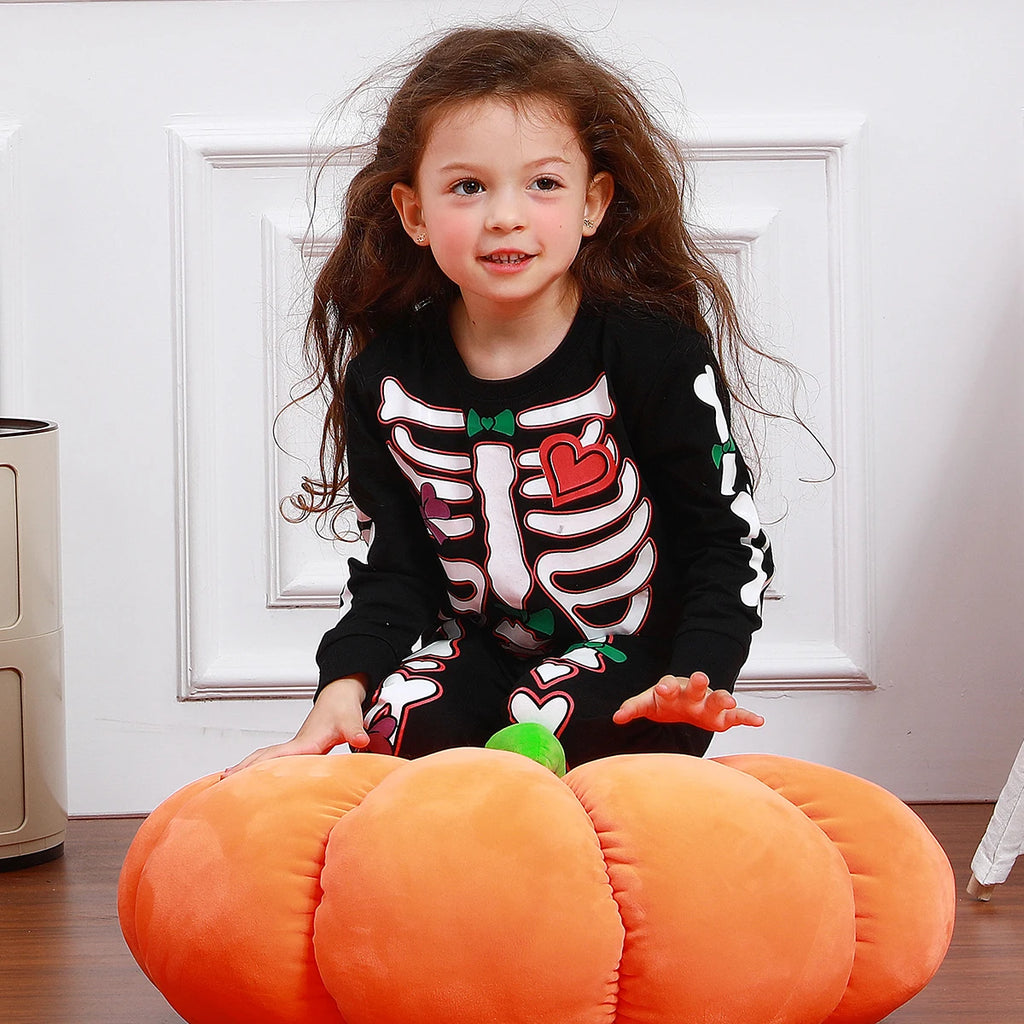 Halloween Costume for Girl Skeleton Glowing Pajamas Toddler Ghost Bone Scary Clothes Child Carnival Dress Up Costume