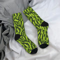 Cucumber Stockings Men  Socks Medium Soft Casual Socks Winter Running Sports Anti Skid Design Socks Gift Idea