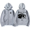 Singer Joji Glimpse of Us Zipper Hoodie Male Hip Hop Sweatshirt Man Fleece Cotton Streetwear Men Women Oversized Zip Up Jacket